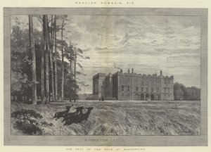 Castelo de Kimbolton, a sede do duque de Manchester